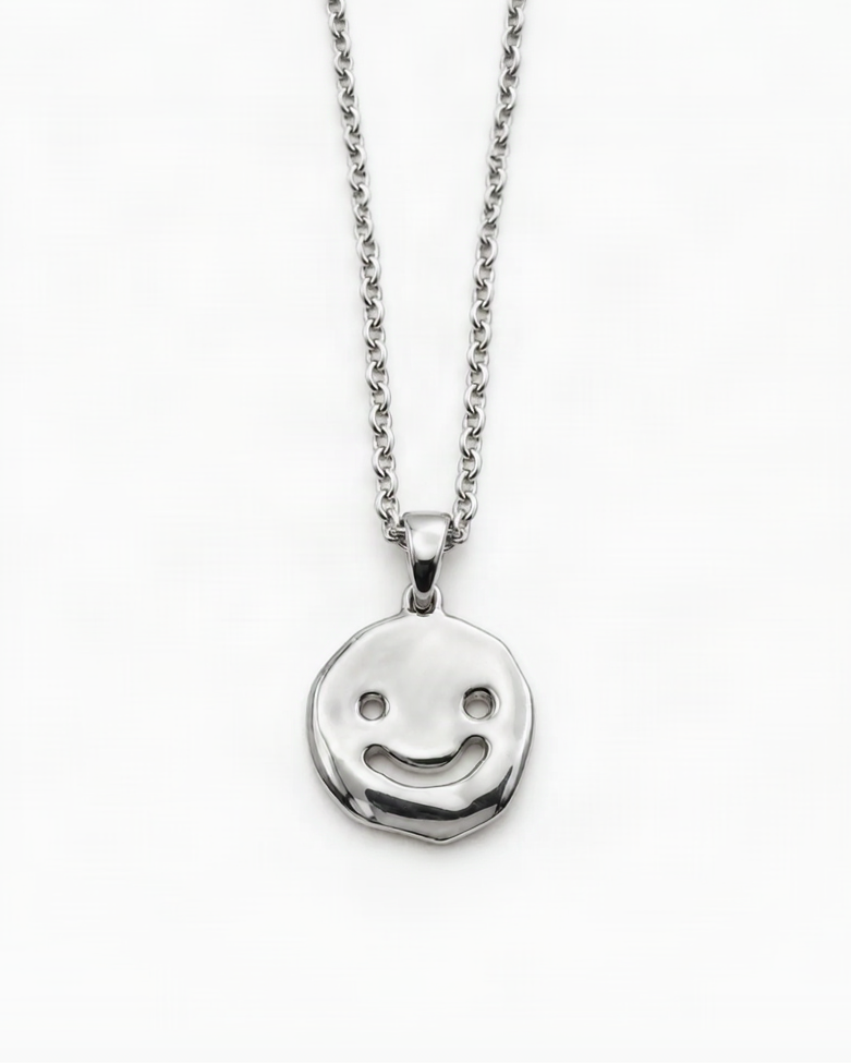 Alfredo_Halskette_silber_smiley