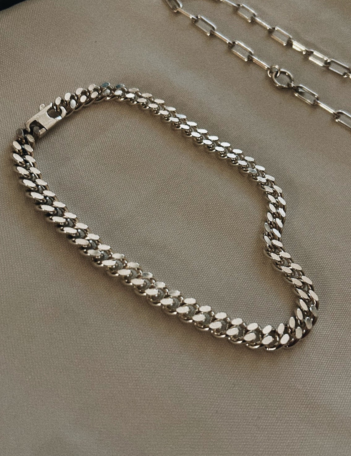 Molokai Zuerich statement Halskette silber