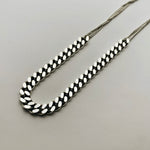 ALWA halskette silber, Panzerkette